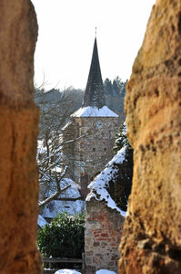 Clocher de l'église saint Sauveur