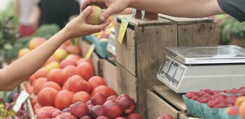 Le marché du vendredi matin